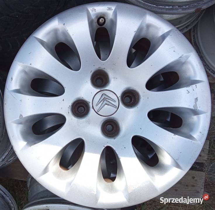 Alufelgi 15 4x108 Citroen Peugeot komplet 4