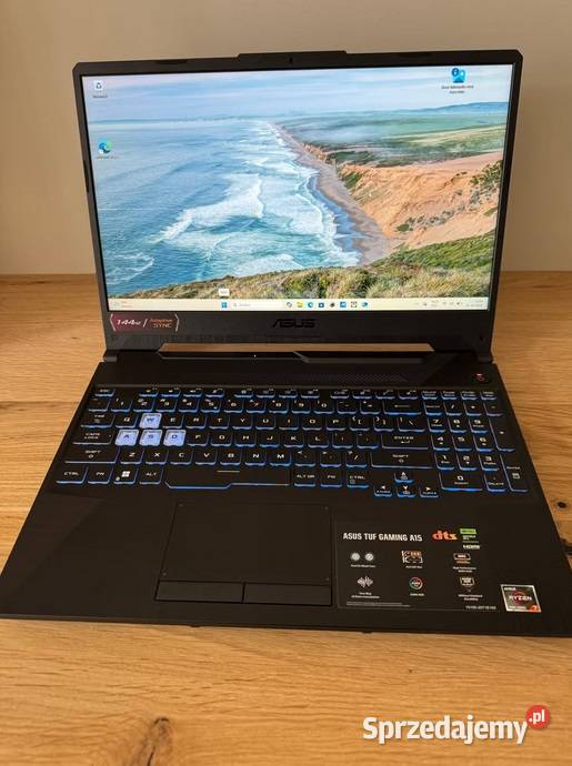 OKAZJALaptop gamingowy ASUS TUF Gaming A15 1920 x 1080 sprzedam