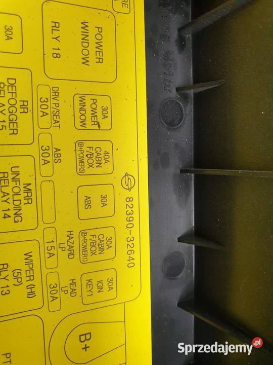 SsangYong Korando III SKRZYNKA BEZPIECZNIKÓW osobowe Rudka