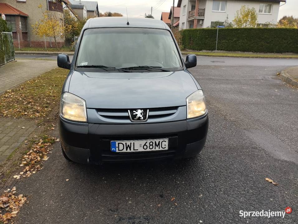 Peugeot Partner 2007 dolnośląskie Wołów