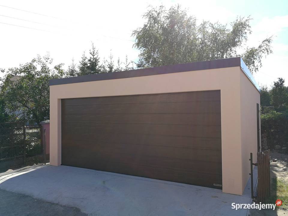 Garaż tynkowany OCIEPLANY Kaczyce sprzedam