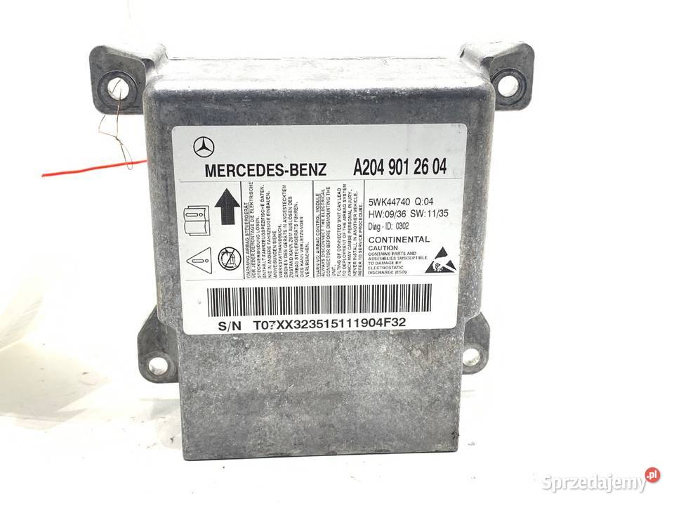 SENSOR AIRBAG MERCEDES S204 A2049012604 0714