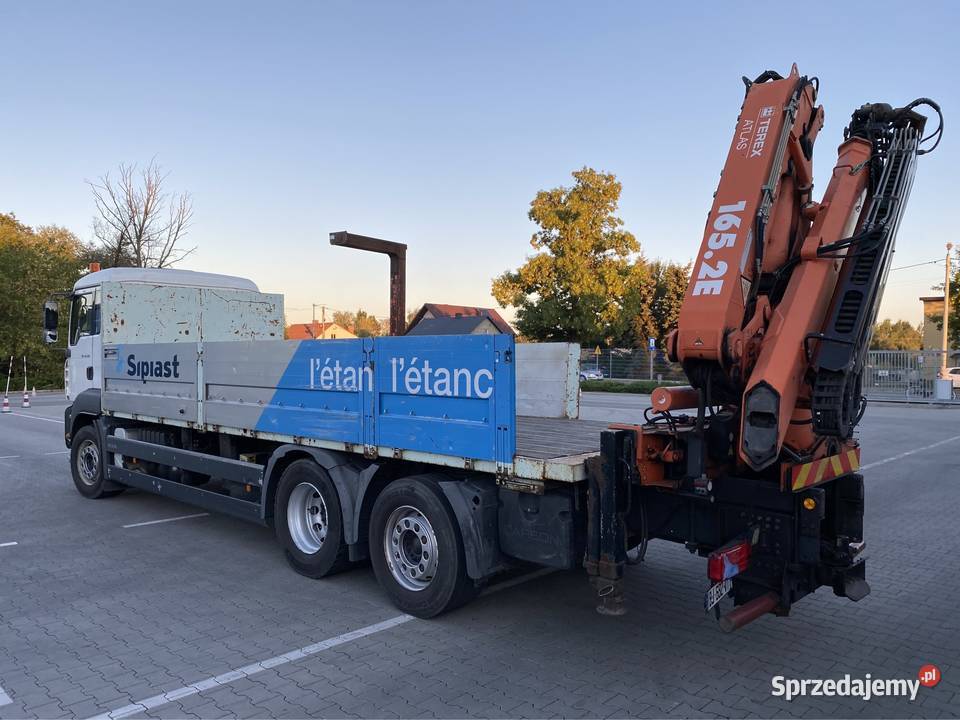 MAN TGA 26390 HDS TEREX ATLAS 1652E WYSIEG 123m Biłgoraj sprzedam