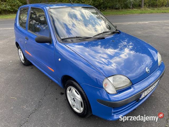 Fiat Seicento 11 wersja GO doinwestowany nieuszkodzony dolnośląskie Jelcz-Laskowice