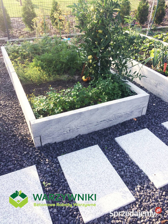 Rabata betonowa Skrzynie na warzywa Warzywnik Górno