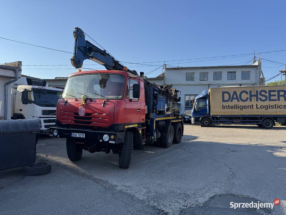 Wiertnica Wirth ECO1 na podwoziu Tatra 815 dolnośląskie