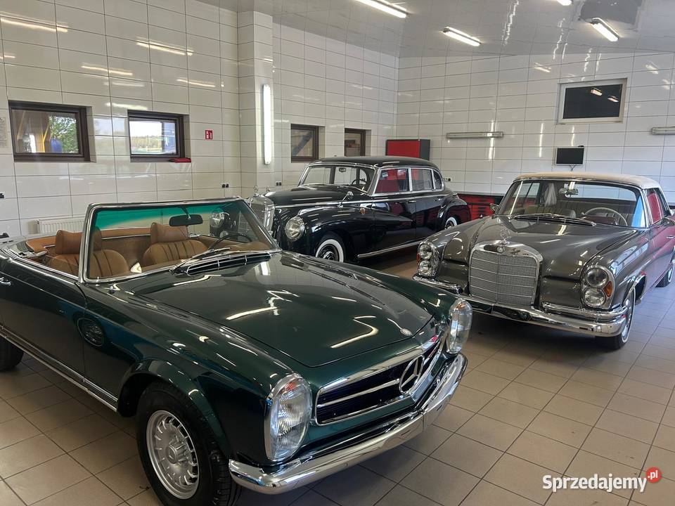 Mercedes Pagoda W113 SL Renowacja samochodów Naprawa i warsztat śląskie