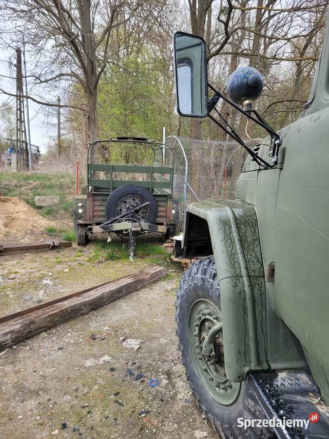 Przyczepka wojskowa star ził gaz wielkopolskie Poznań