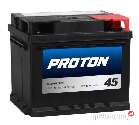 Akumulator PROTON 45Ah 350A EN PRAWY PLUS Wałbrzych sprzedam