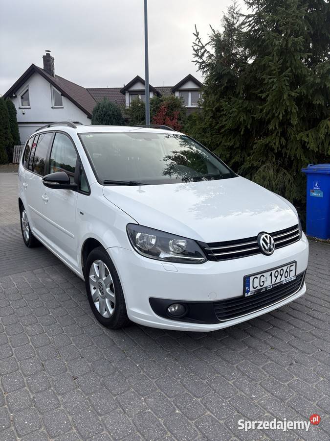 Volkswagen Touran 16 TDI 105 Panorama Nawigacja nieuszkodzony Touran kujawsko-pomorskie Dolna Grupa