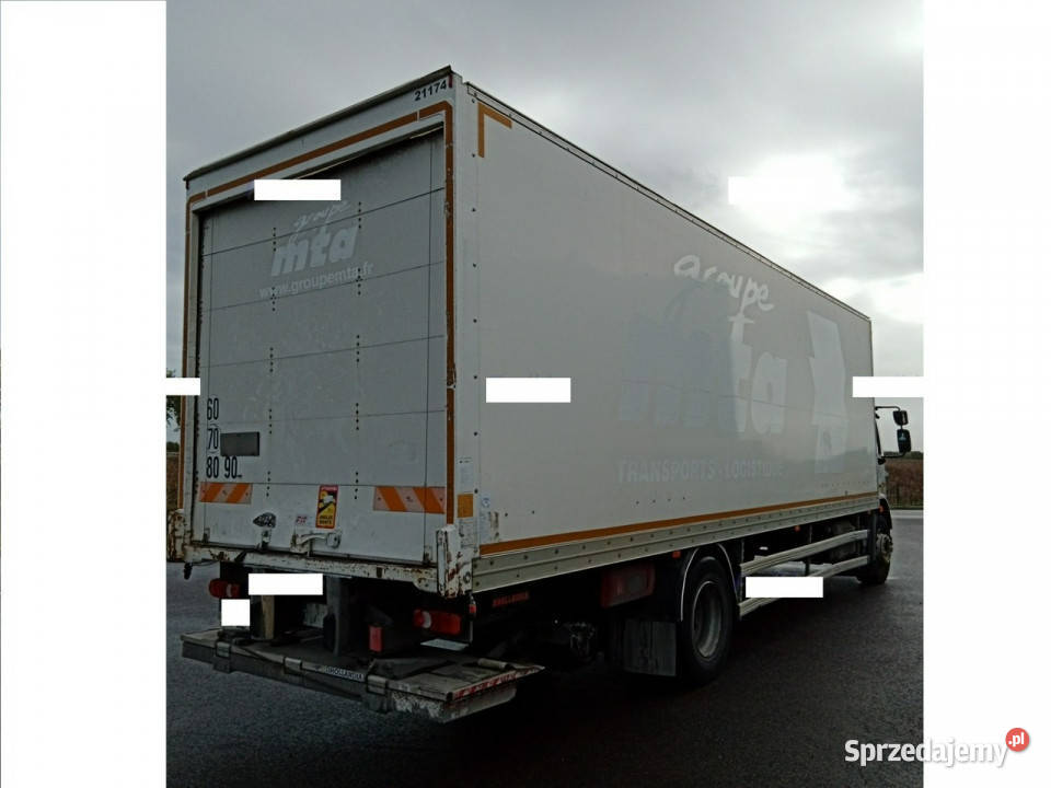 DAF LF 290 Euro 6 kontener 21p 459000 winda 290KM Góra Kalwaria