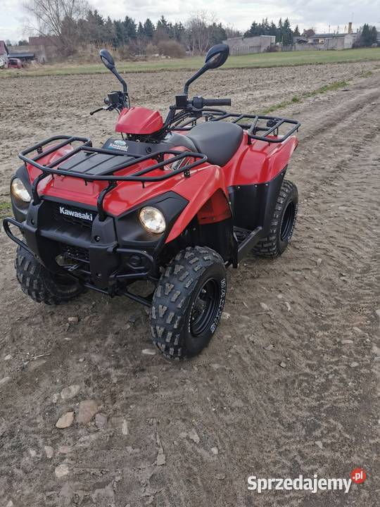 Quad Kymco Kawasaki bruteforce 300 kwity l7e hak wielkopolskie