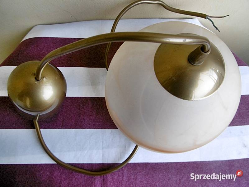 Lampa sufitowa z lat PRL produkcji Fobos
