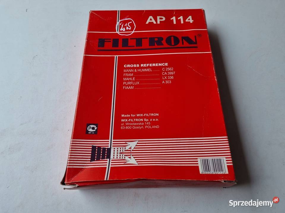 FILTR POWIETRZA Ford Mazda Hyundai AP114