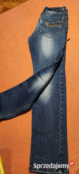 Jeansy damskie Vigoocc Jeans 1983 niebieski śląskie Gliwice