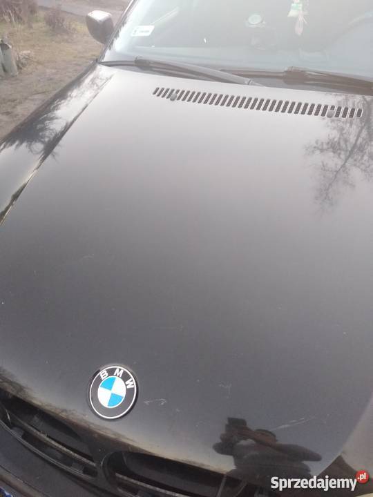 Maska pokrywa silnika BMW E46 coupe czarna Strzyżowiec
