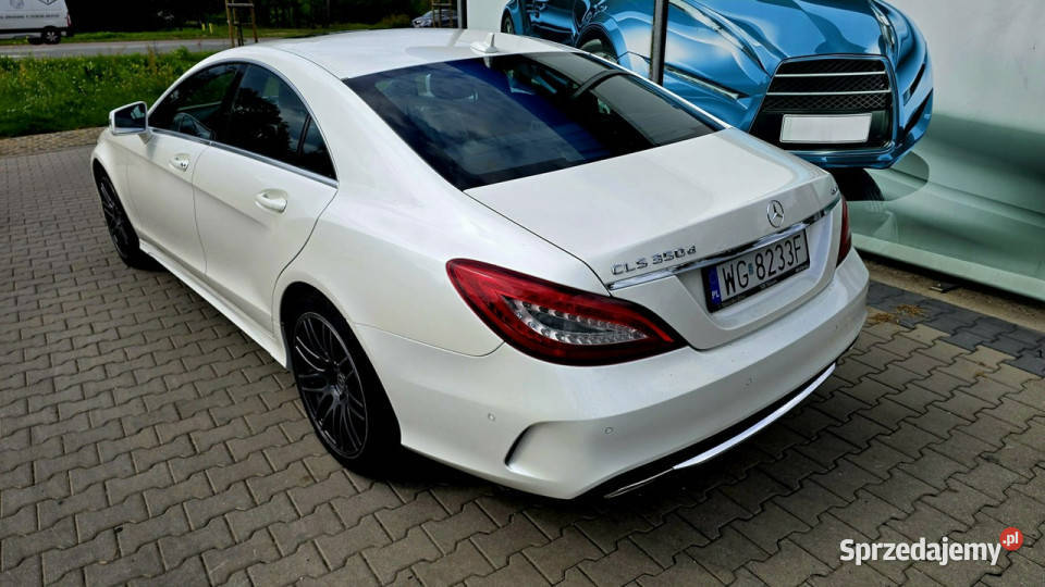 Mercedes CLS 350 Piękny CLS 350d 4 Matic Salon Mercedes-Benz Karczew sprzedam