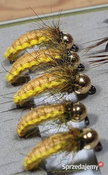 Sztuczne muchy nimfy plecionki Leśna