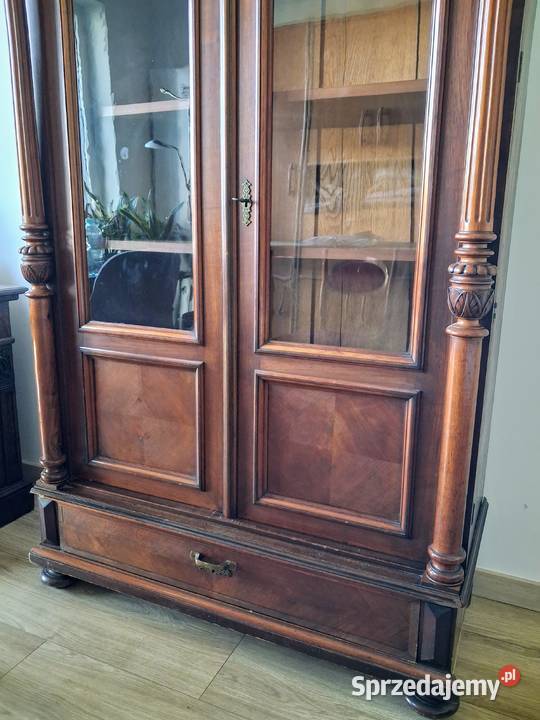 biblioteka witryna secesja oryginał piękny