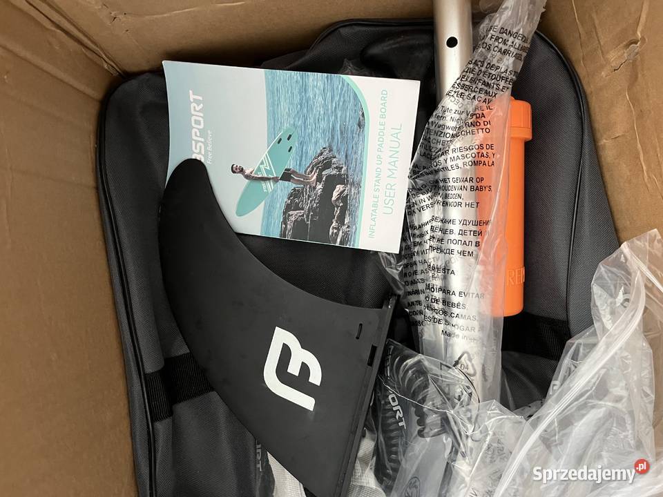 Deska SUP FBSPORT 320 Zestaw Akcesoriów Wadowice