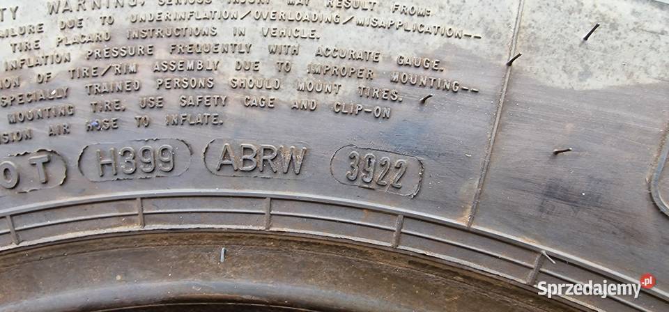 OPONY NAPĘDOWE FULDA REGIOFORCE 235 75 R175 2022 17.5cale Opony Bieleń sprzedam