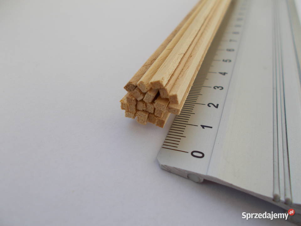Deski deseczki kołki modelarskie balsa drewno Ruda Śląska