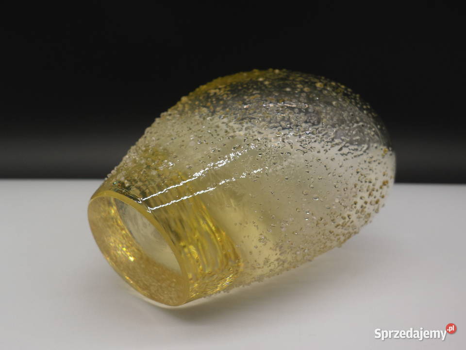 Wazon szklany Miloslav Klinger Zelezny Brod Raszków