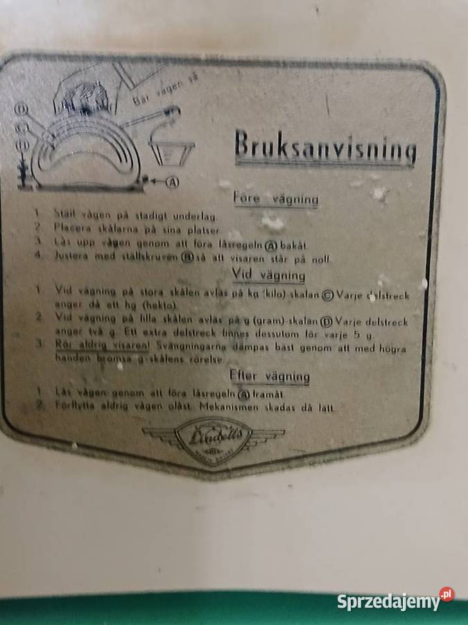 Stara waga kuchenna małopolskie