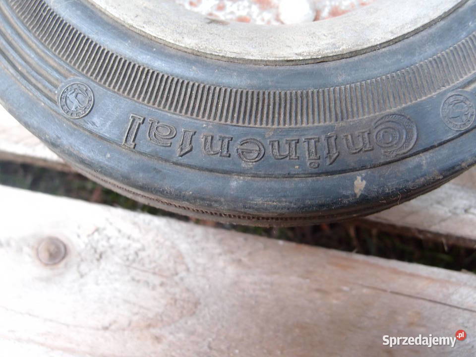 Koła 20050100 Gumowo Metalowe Pełne Continental Łódź sprzedam