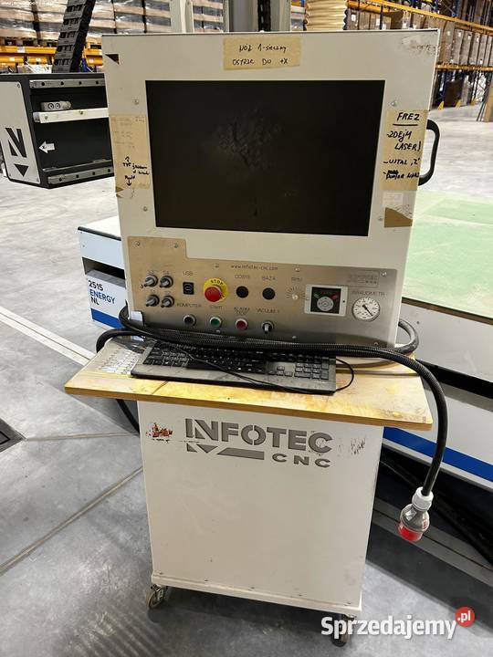 Ploter frezujący CNC InfoTEC 2515 Energy Jelenia Góra