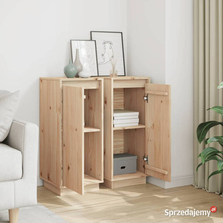 Szafki 2 315 x 34 x 75 lite drewno sosnowe Warszawa