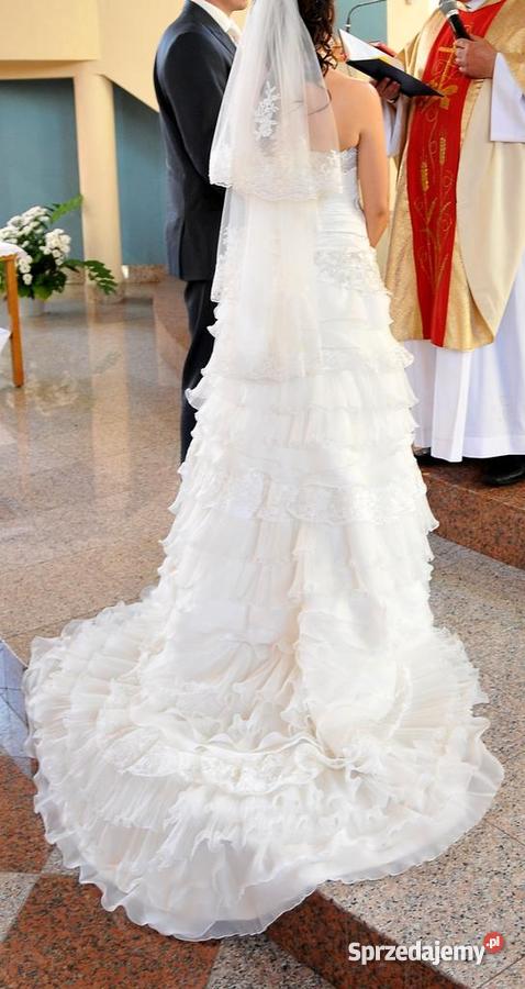 Przecudna Suknia ślubna Emmi Mariage Hiszpanka Spódnice i sukienki dolnośląskie Legnica