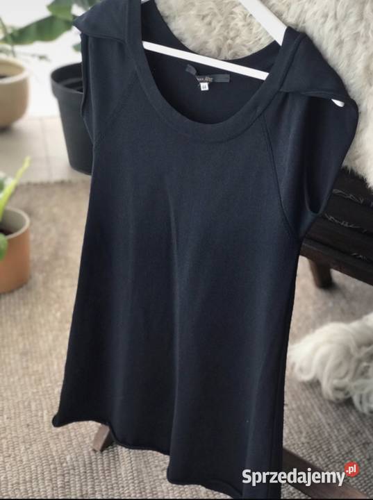 Włoska czarna tunika sukienka Terre Alte 36 38 Warszawa