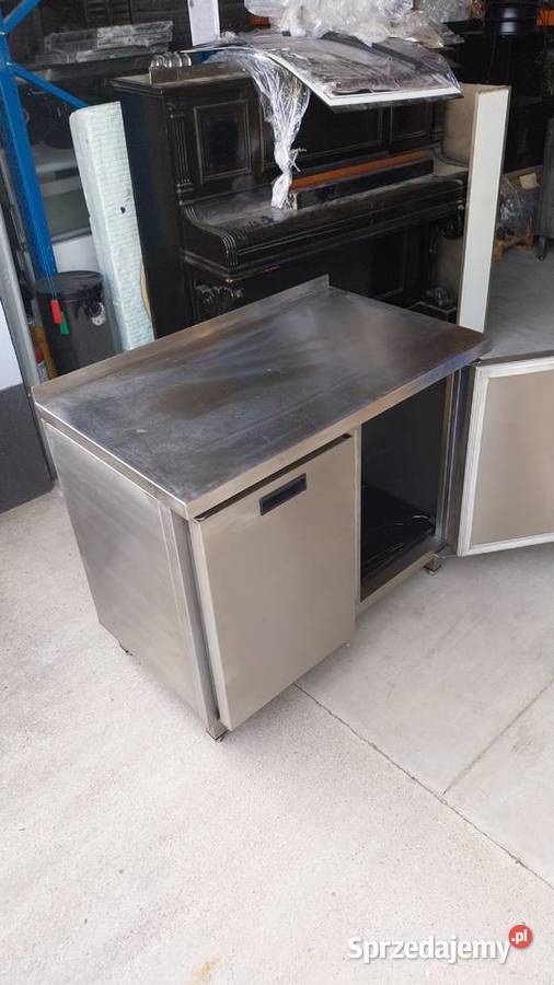 Stół roboczy ze stali nierdzewnej z szafką Gastronomia Kazuń Polski sprzedam