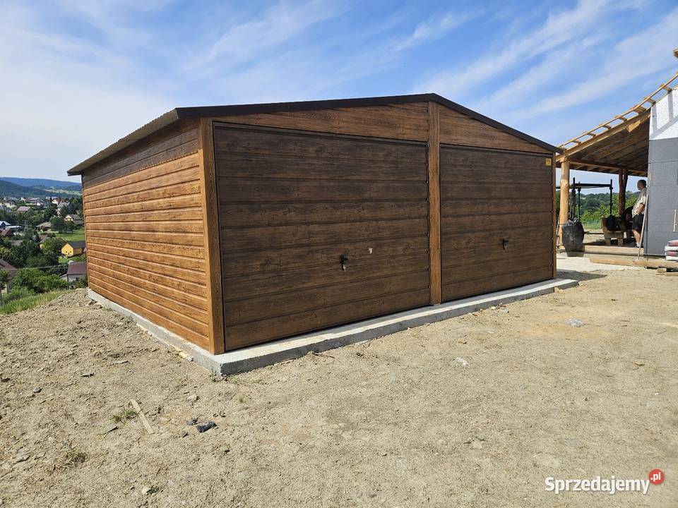 6x6 Garaze Blaszane Garaż Blaszany Blaszak