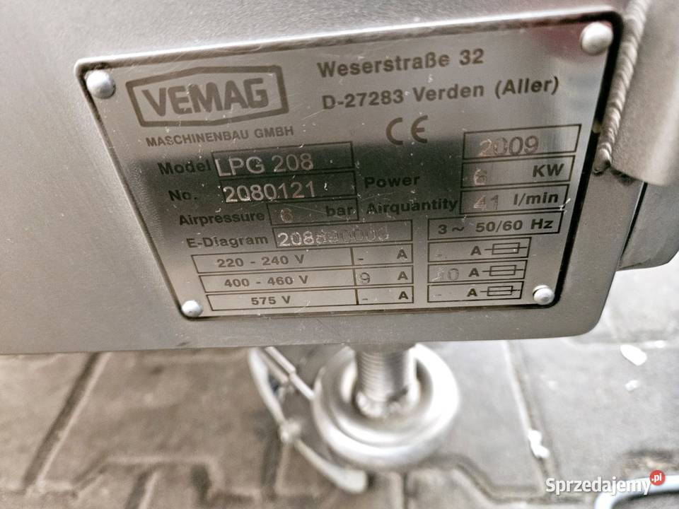 PorcjomatMaszyna do porcjowania z odwieszarką Produkcja Krotoszyn sprzedam