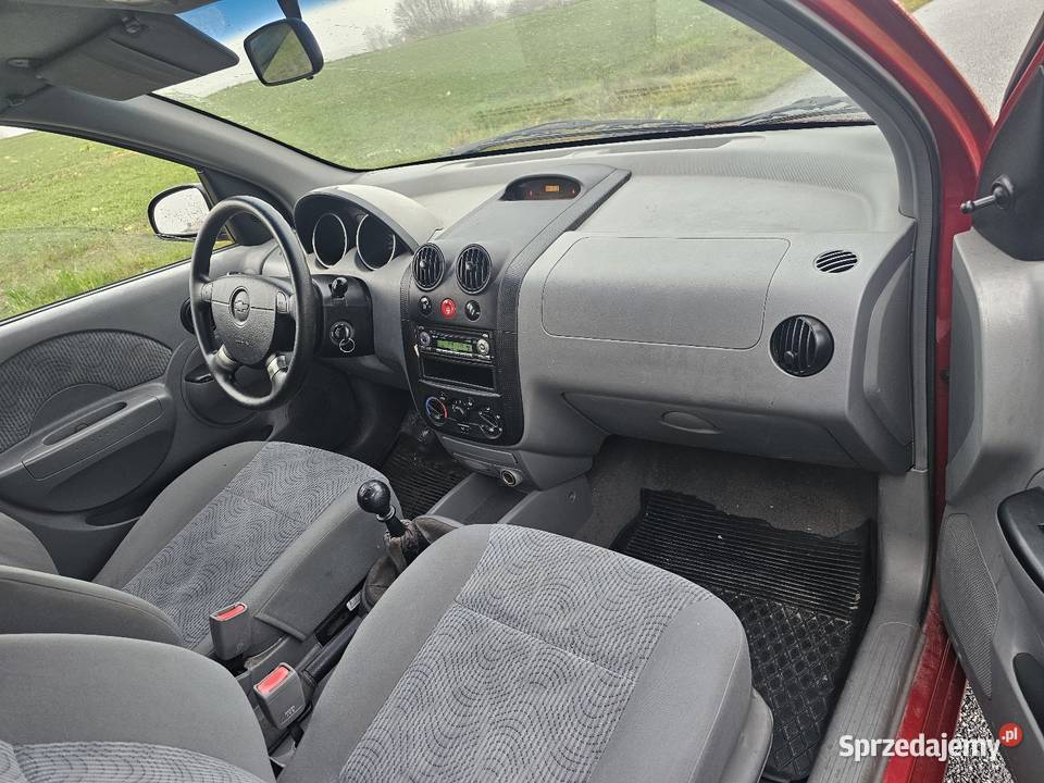 Chevrolet Aveo 14 8v niski przebieg polski salon Aveo Chotynin