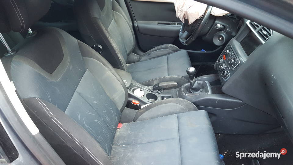 citroen c4 b7 fotele przód z AIRBAG fotele, kanapy Ostrów Wielkopolski sprzedam