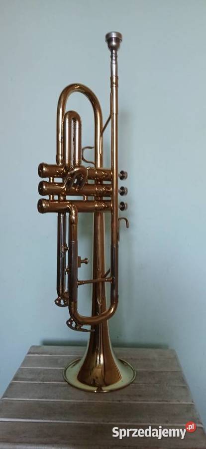 Stara mosiężna trąbka Kraków