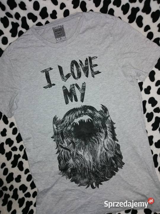 NOWA koszulka bluzka tshirt BAWEŁNIANA BERSHKA Rozmiar S Leszno