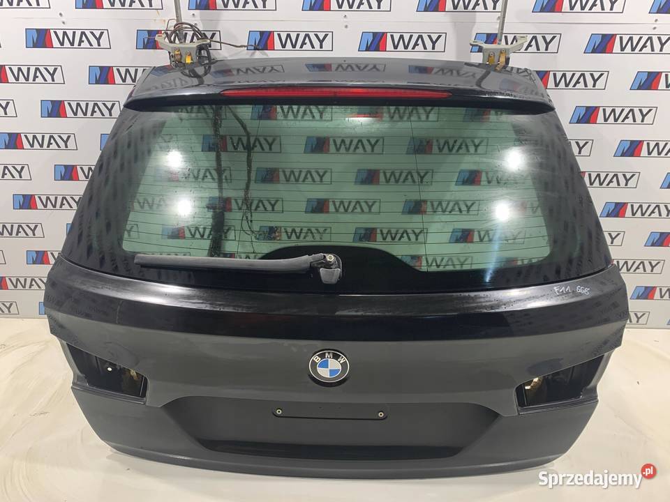 BMW F11 KLAPA BAGAŻNIKA TYŁ TYLNA 668 SCHWARZ II
