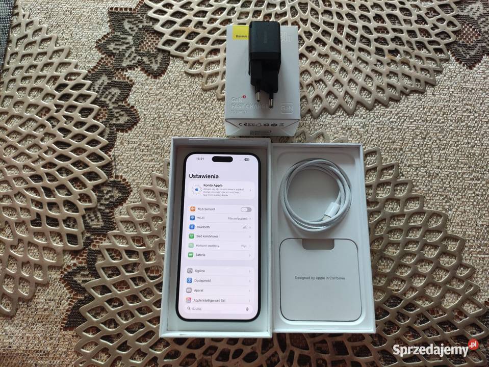 iPhone 15 Pro Blue Titanium Błękit Bateria 107 dolnośląskie Jelenia Góra