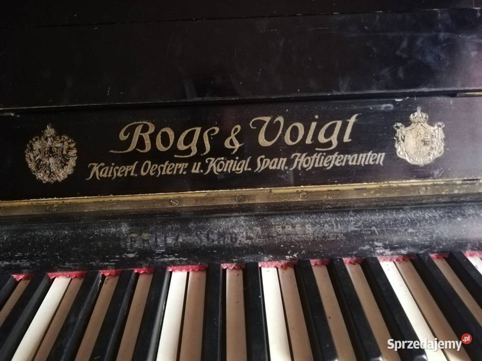 Pianino koncertowe 133 Bogs Voigt Instrumenty klawiszowe i MIDI Legnica