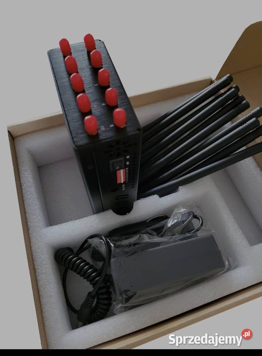 zagłuszarka 2G 3G 4G 5G 58G WIFI VHF UHF GSM LTE