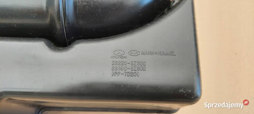 OBUDOWA FILTRA WLOT REZONATOR HYUNDAI I40 1219 Motoryzacja sprzedam