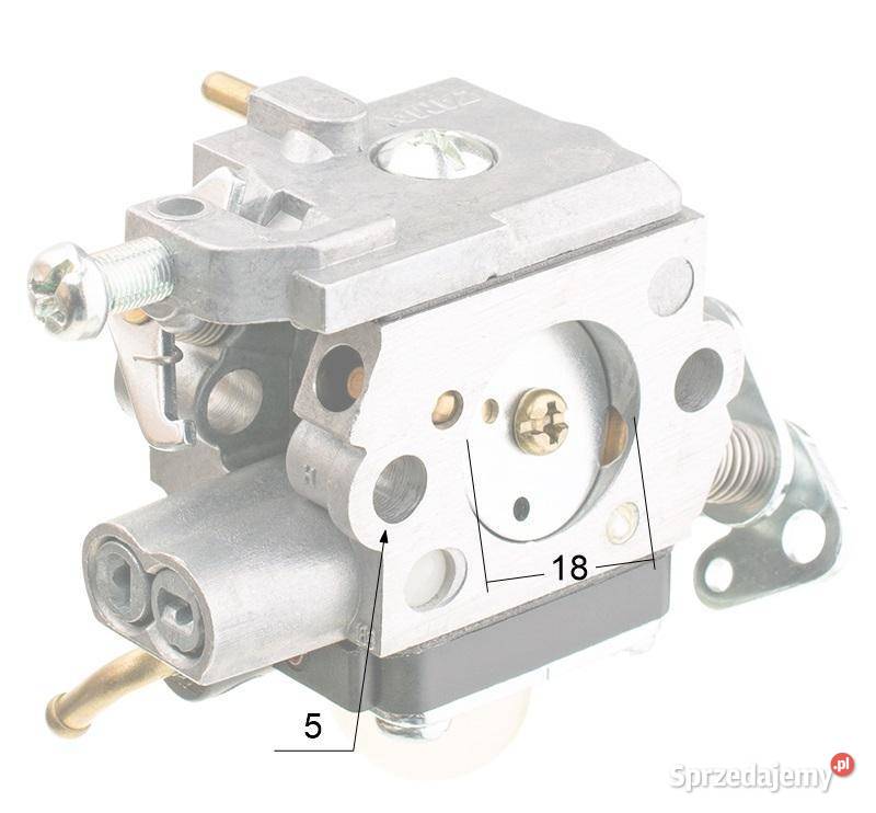 Gaźnik Husqvarna 339XP pilarki C1QEL34 Opalenica