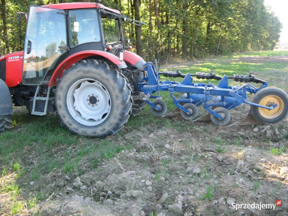 PŁUG OVERUM 3 SKIBOWY NA ODBOJACH GUMOWYCH PRSTO Pługi Rolnictwo Garwolin sprzedam