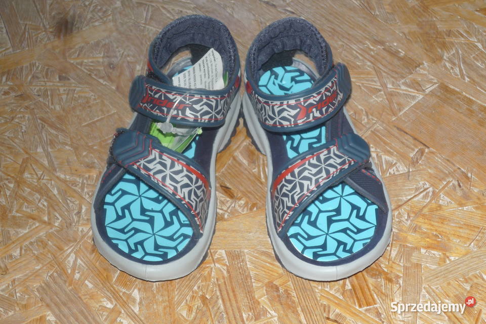 Oryginalne sandałki RIDER 2223 niebieski granat Zielonka
