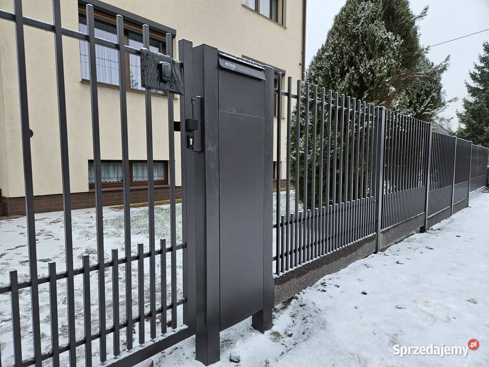 Brama skrzydłowa 400x120 QUEEN ogrodzenie Budowa Ostrów Wielkopolski