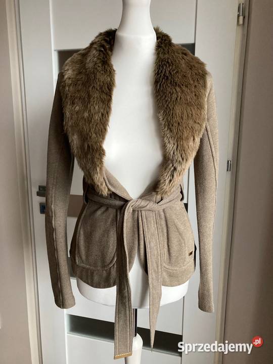 Nowy luksusowy brązowy żakiet bluza Armani